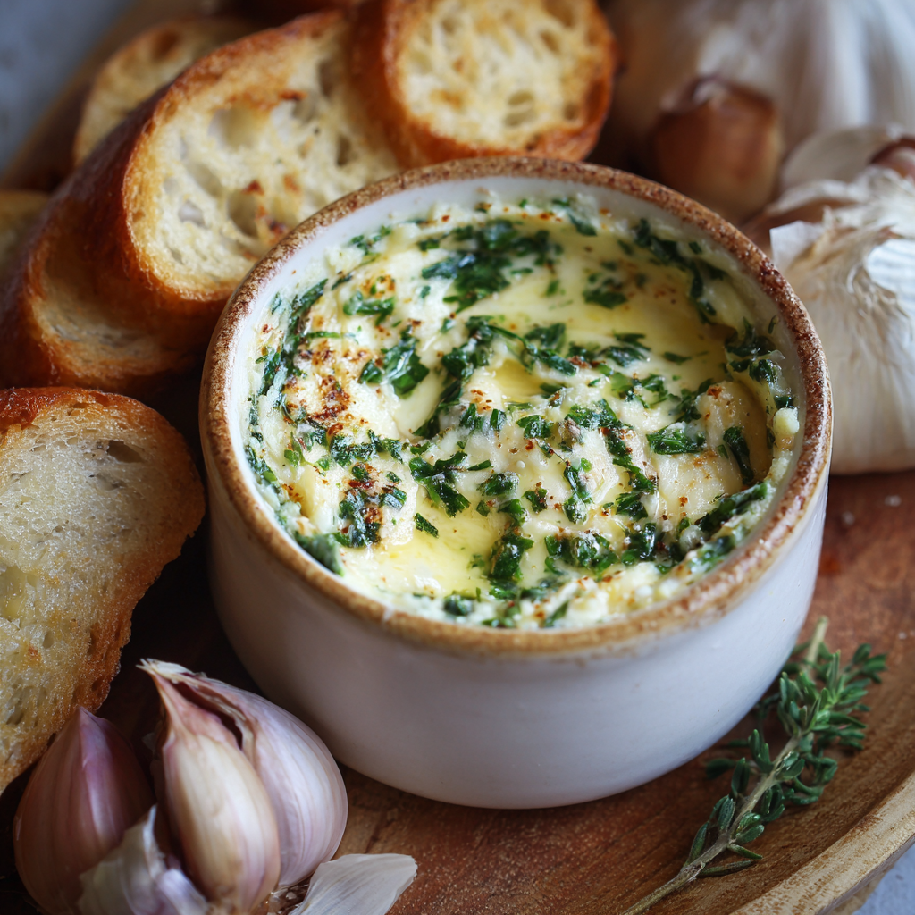 Roasted Garlic Butter Recipe