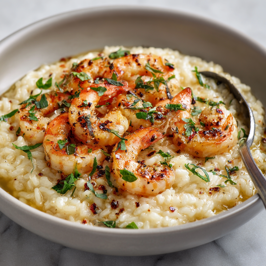 Shrimp Scampi Risotto Recipe