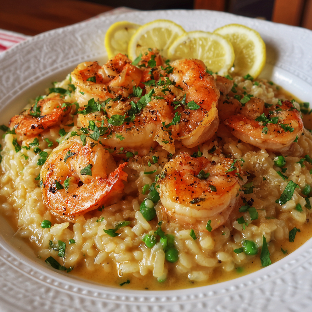Shrimp Scampi Risotto Recipe