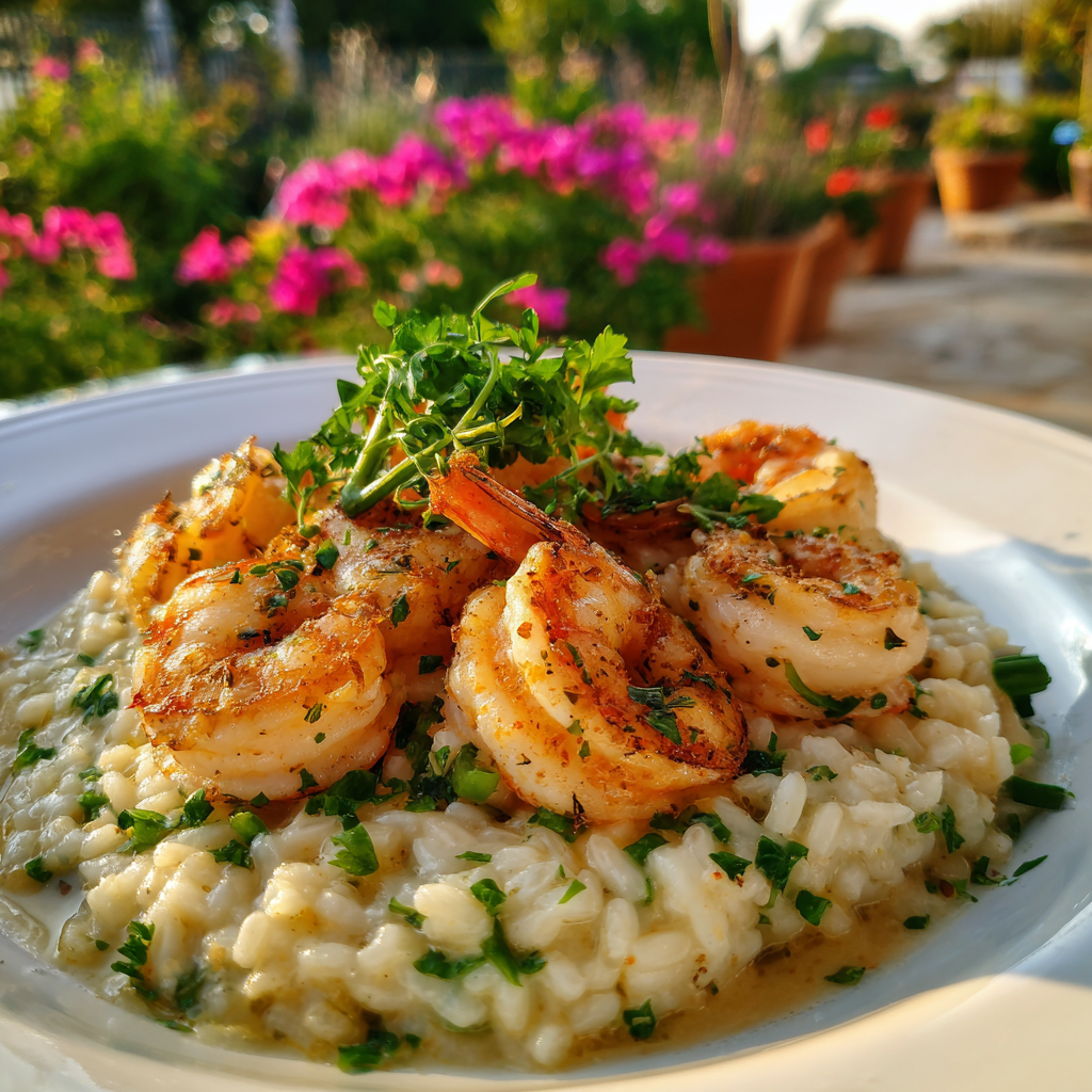Shrimp Scampi Risotto Recipe
