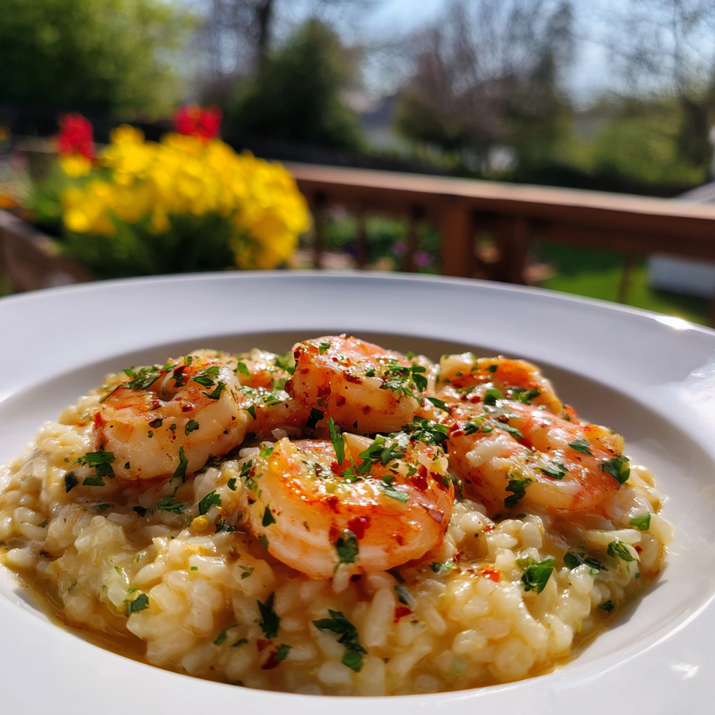 Shrimp Scampi Risotto Recipe