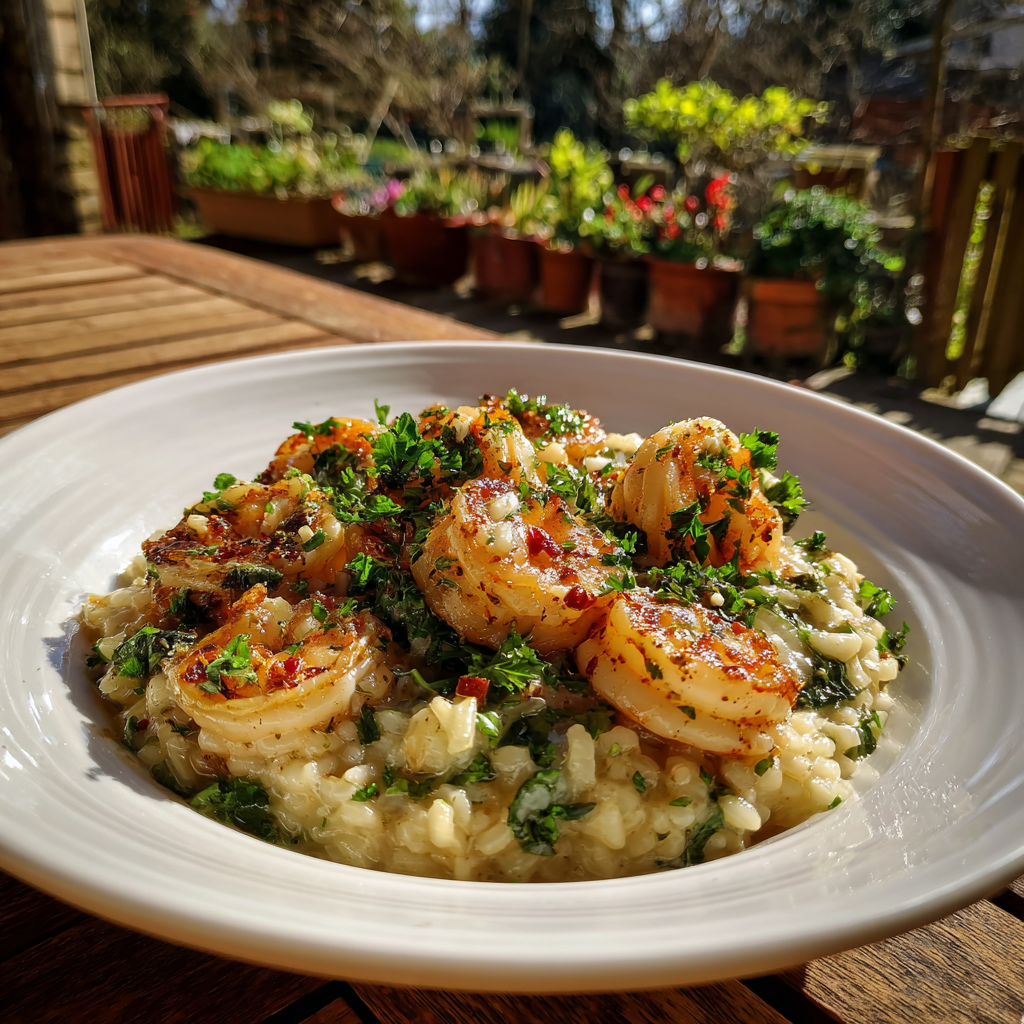 Shrimp Scampi Risotto Recipe