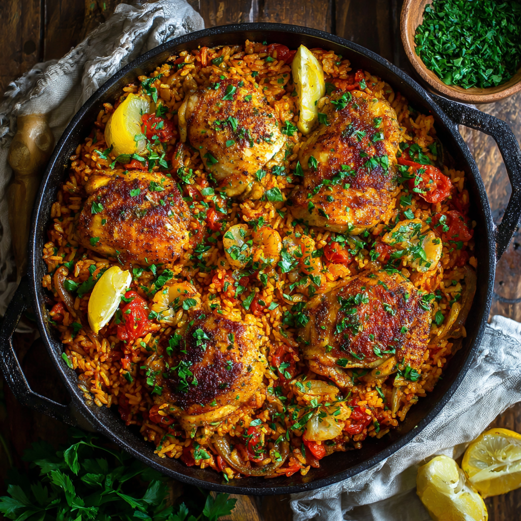 Spanish Chicken and Rice Recipe