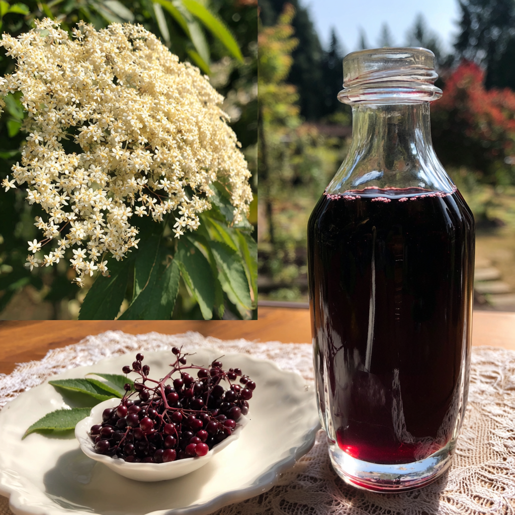 3 Ingredient Elderberry Syrup Recipe