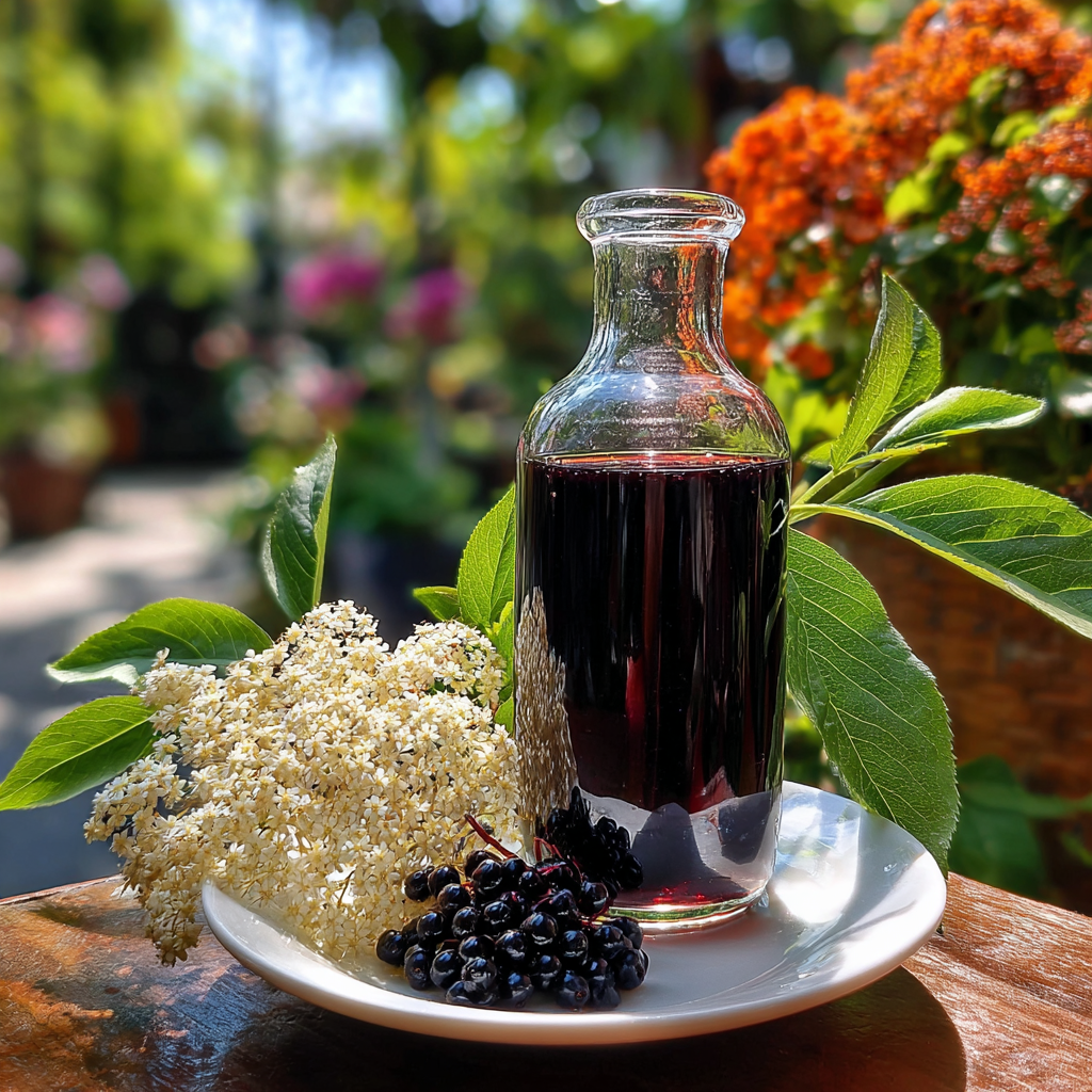 3 Ingredient Elderberry Syrup Recipe