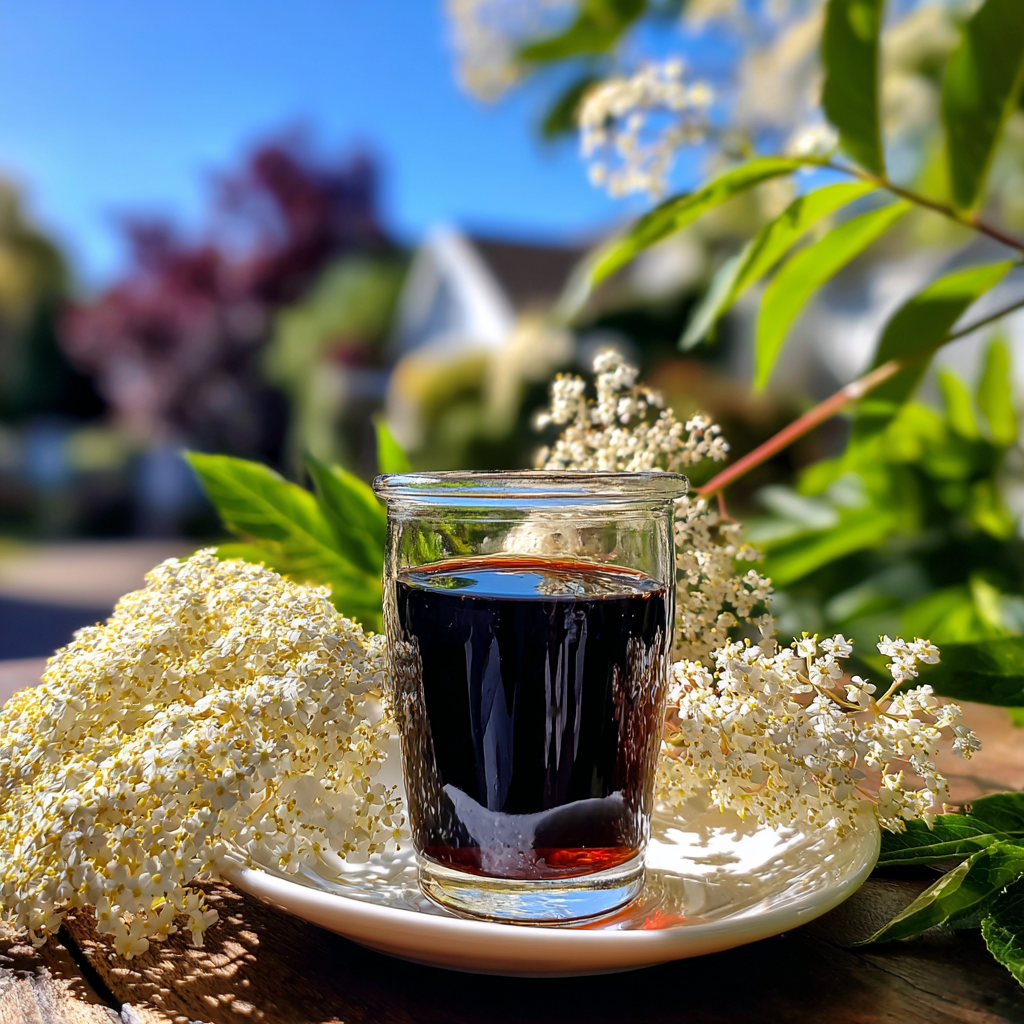 3 Ingredient Elderberry Syrup Recipe
