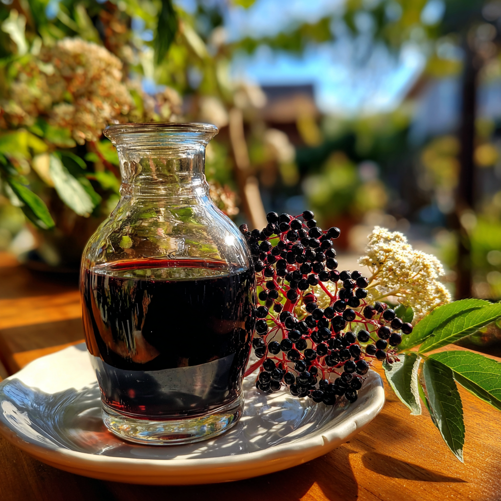 3 Ingredient Elderberry Syrup Recipe