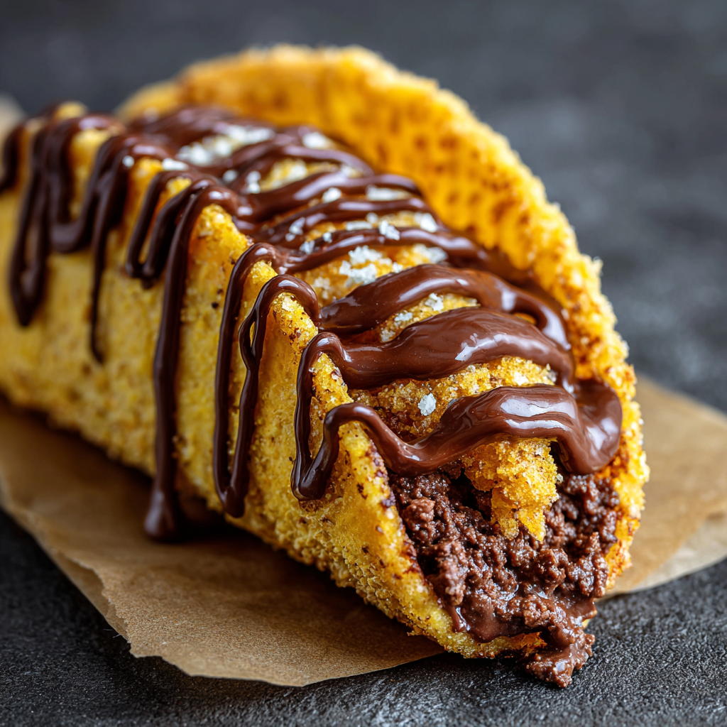 Homemade Choco Taco Recipe