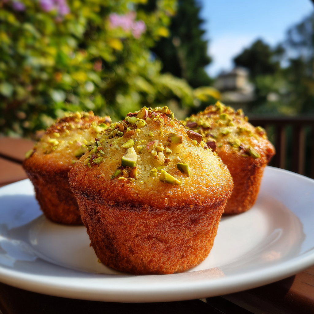 pistachio muffin recipe