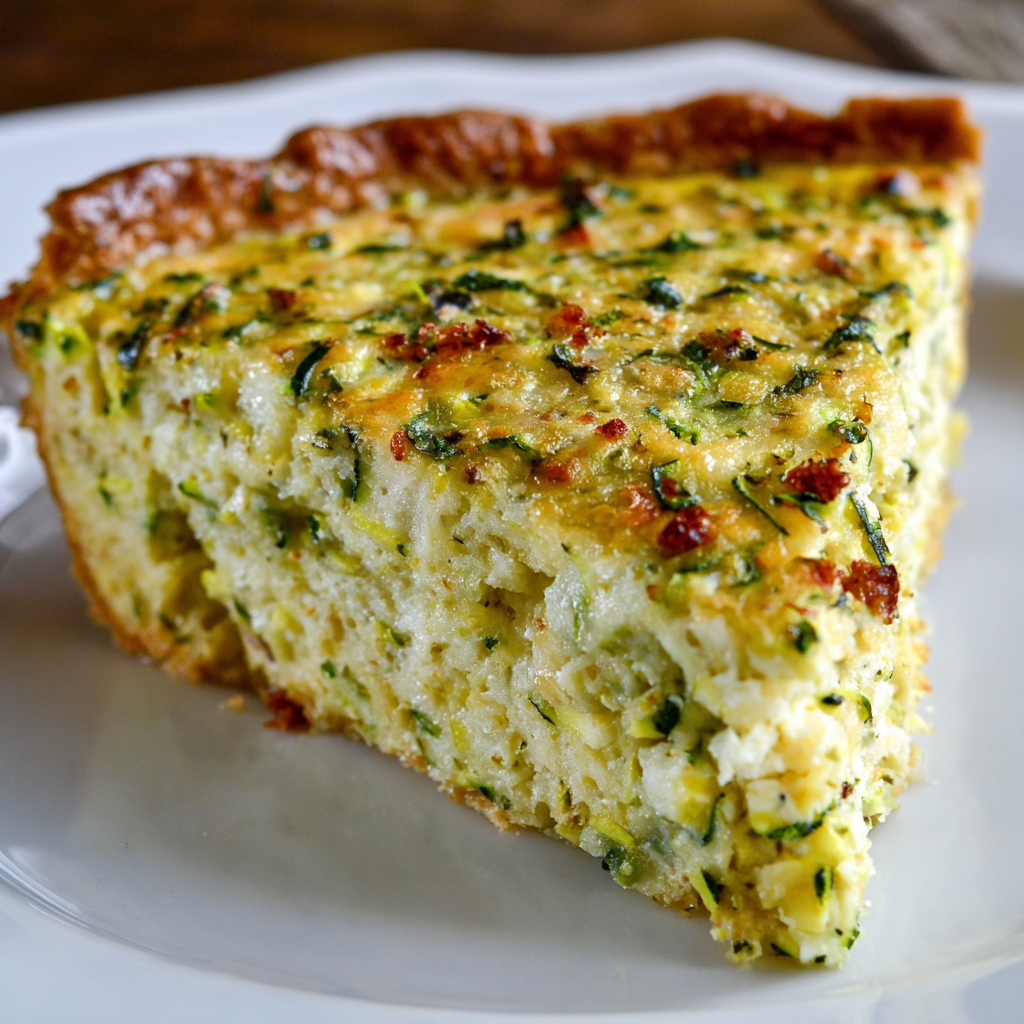 4 ingredient zucchini pie recipe