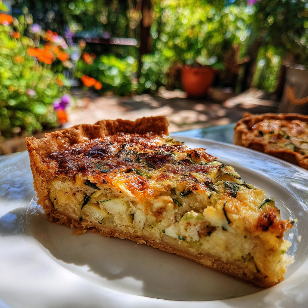 4 ingredient zucchini pie recipe