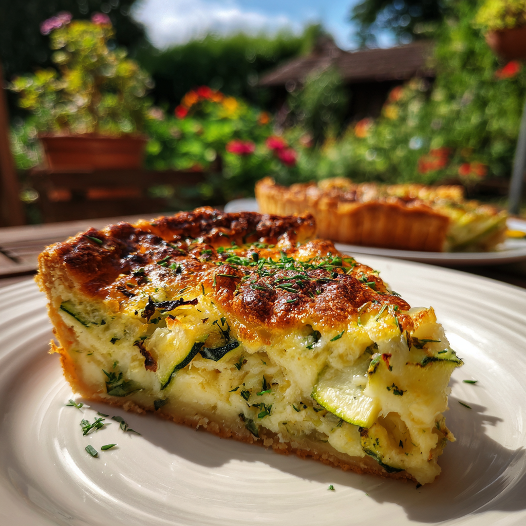 4 ingredient zucchini pie recipe