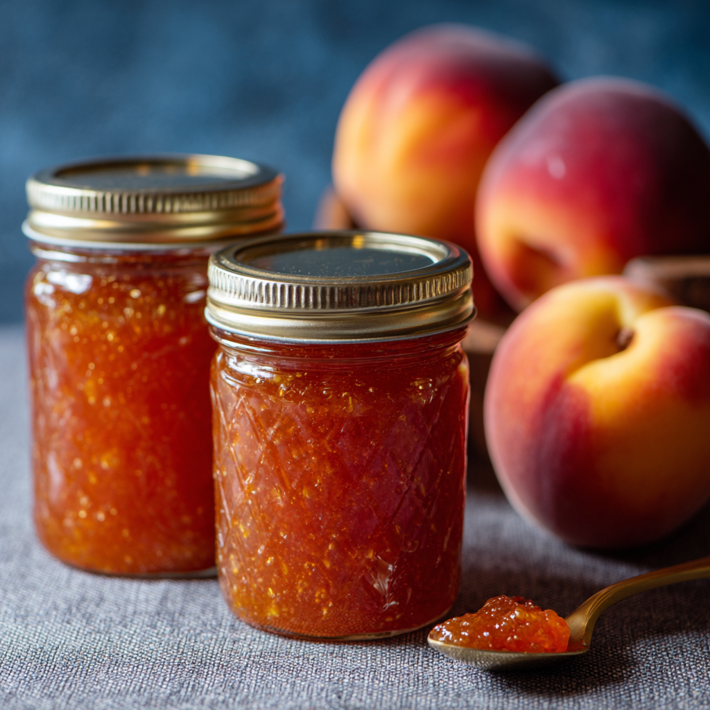 Peach Freezer Jam Recipe