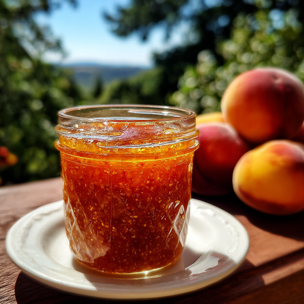 Peach Freezer Jam Recipe