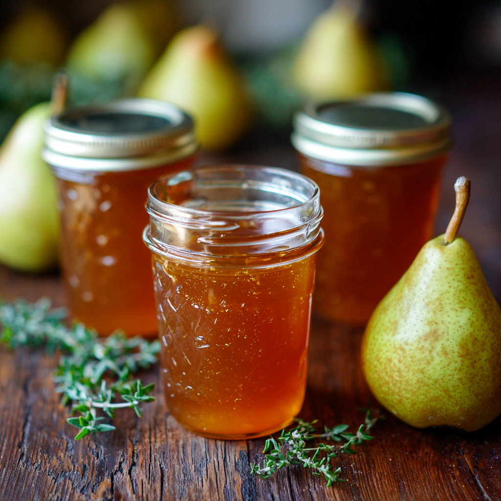 Pear Jelly Recipe