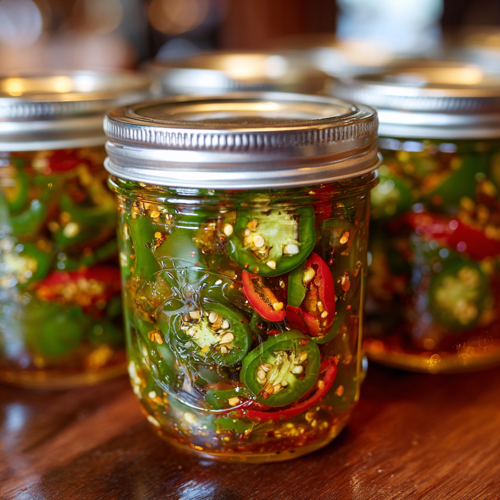 Pickled Jalapenos Canning Recipe