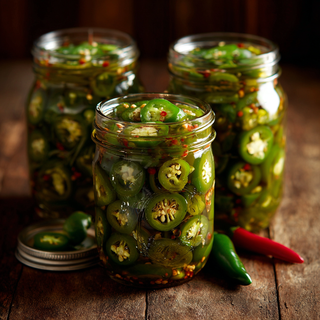 Pickled Jalapenos Canning Recipe