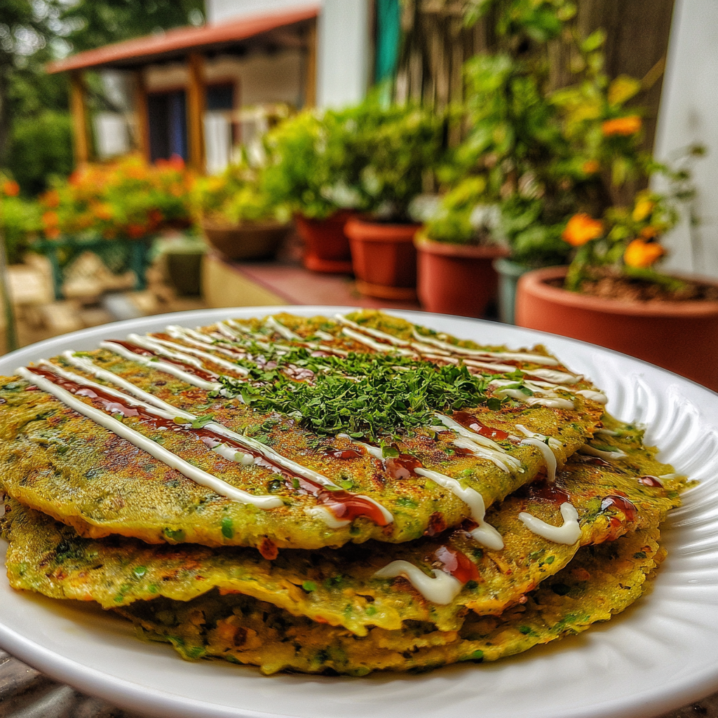 Recipe for Green Moong Dal Chilla
