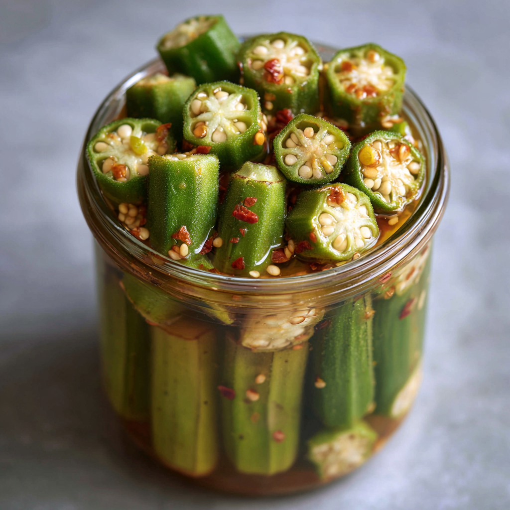 Recipe Pickled Okra