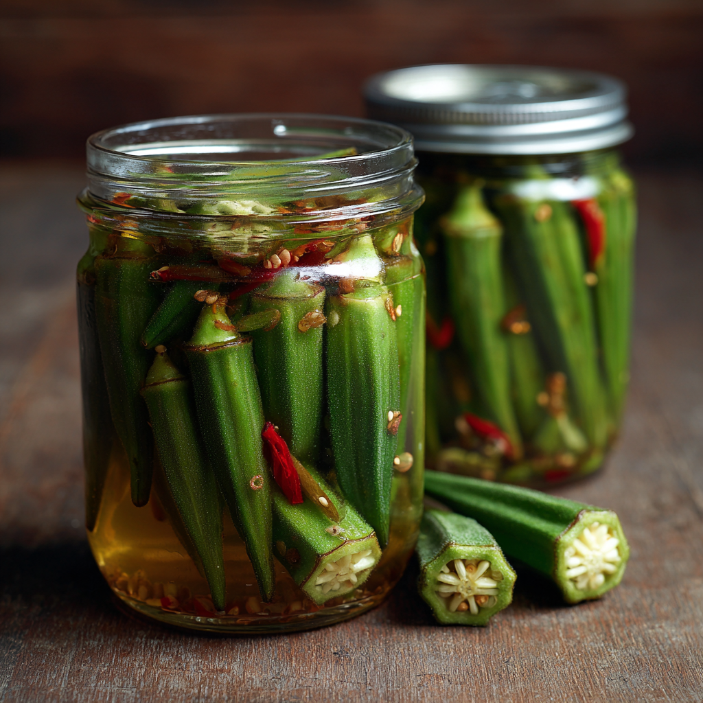 Recipe Pickled Okra