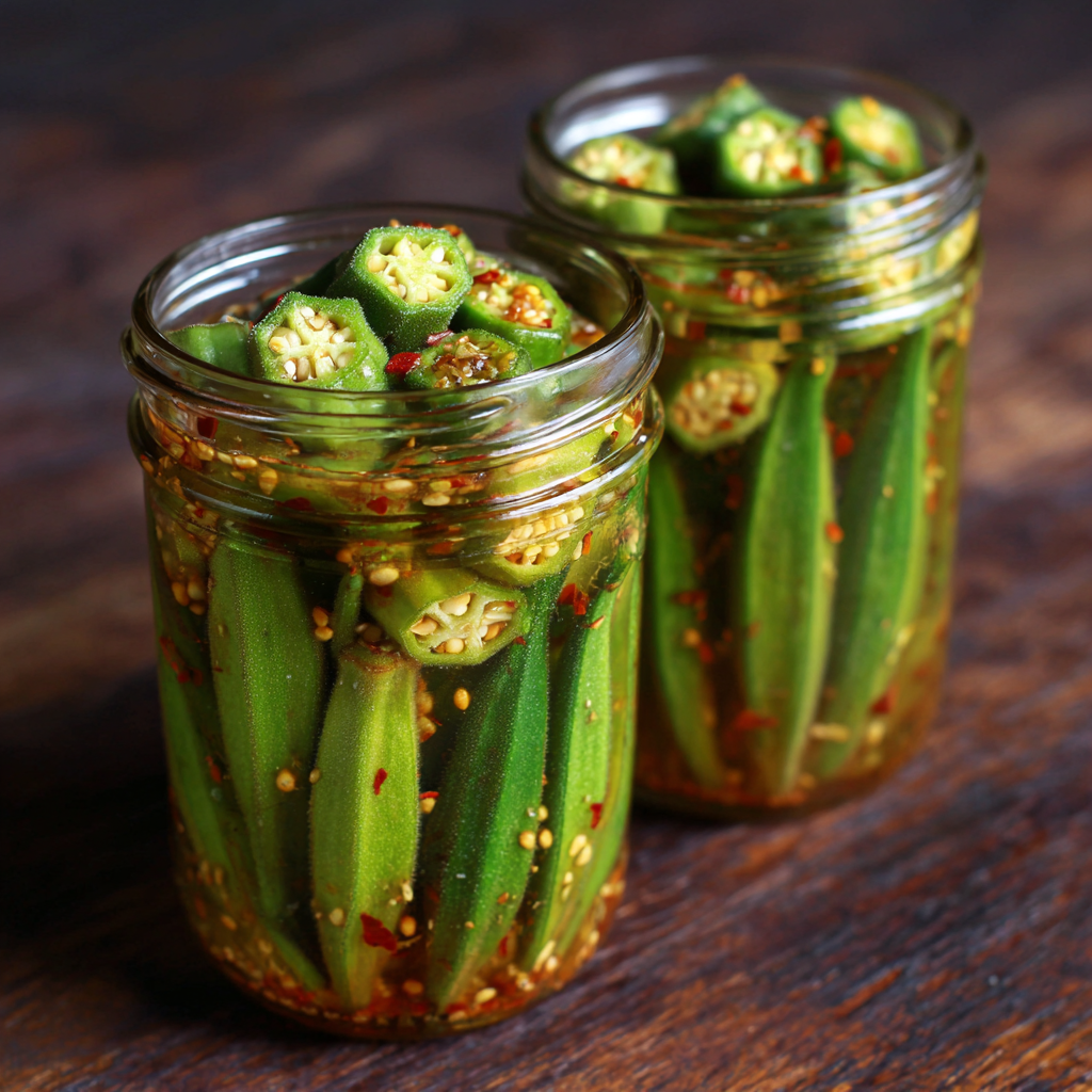Recipe Pickled Okra