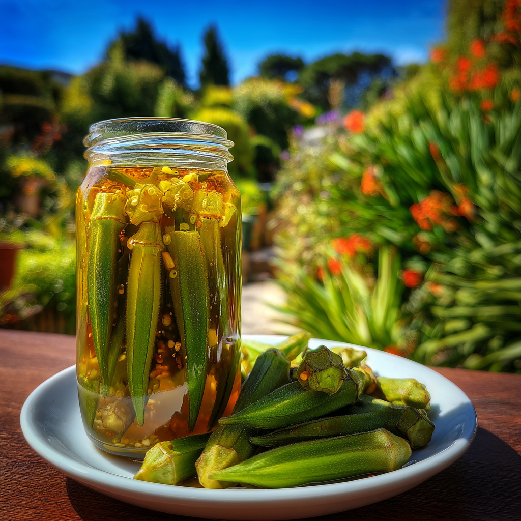Recipe Pickled Okra
