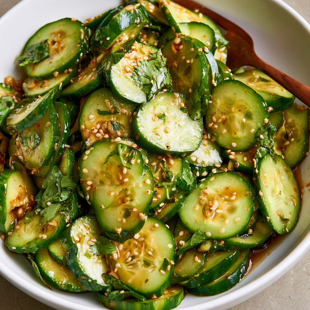 Asian Cucumber Salad Recipe