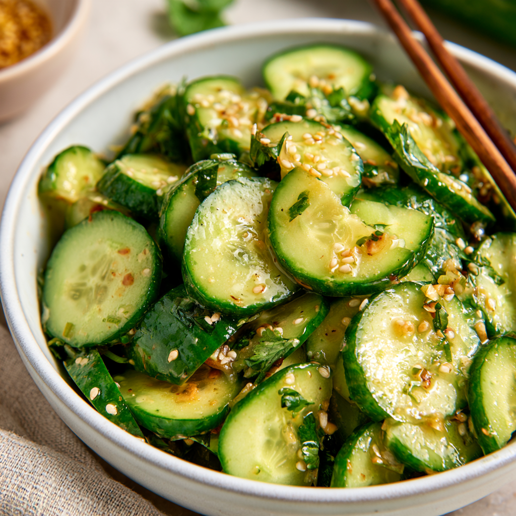 Asian Cucumber Salad Recipe