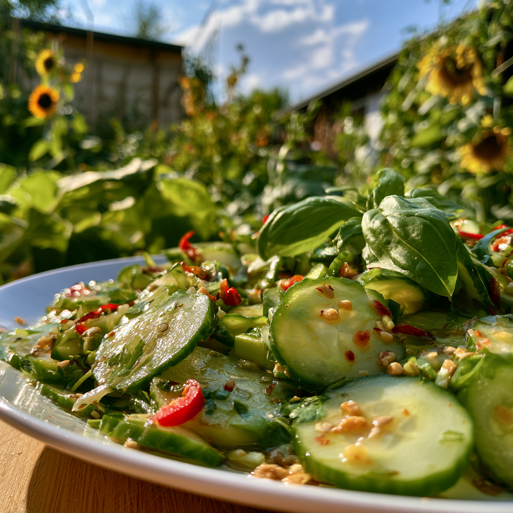 Asian Cucumber Salad Recipe