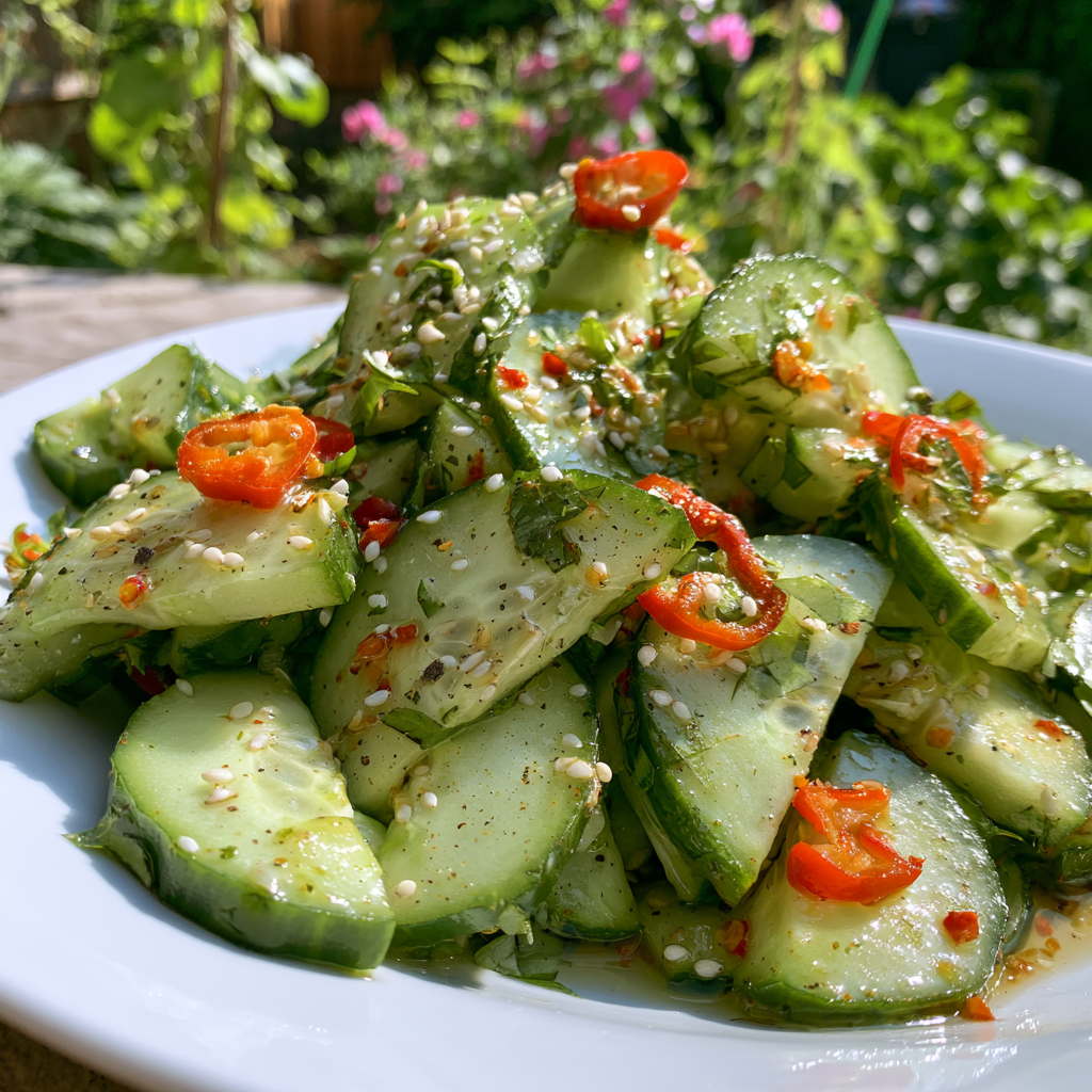 Asian Cucumber Salad Recipe