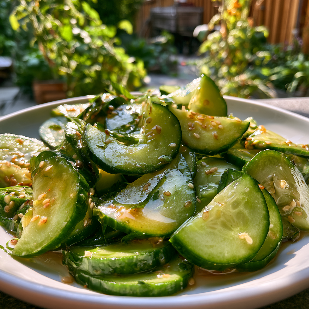 Asian Cucumber Salad Recipe