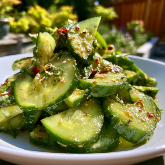 Asian Cucumber Salad Recipe