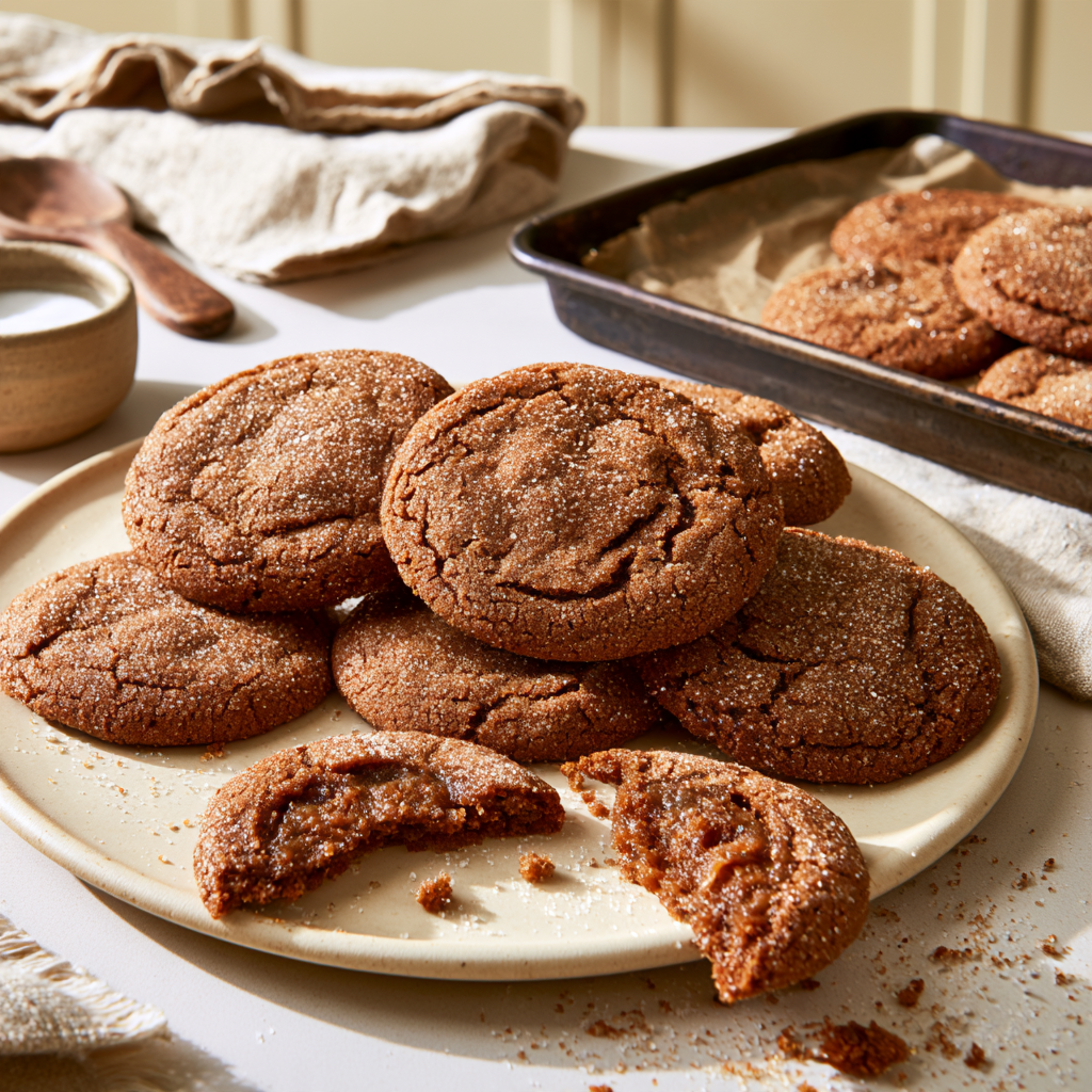 molasses cookies recipe