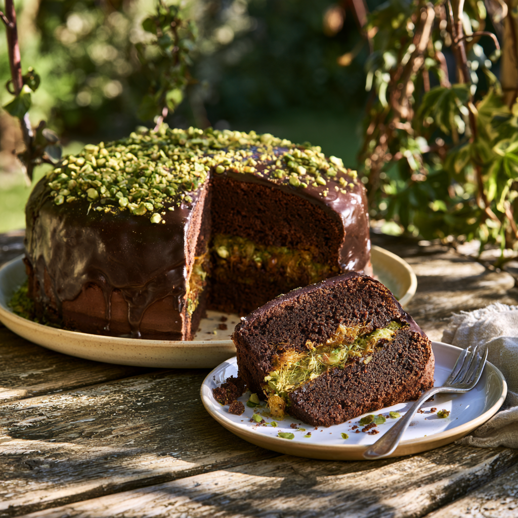 Dubai Chocolate Cake Recipe