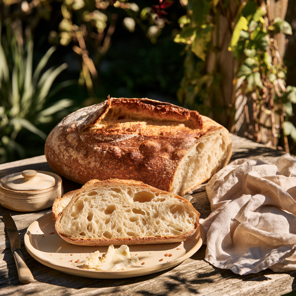 same day sourdough bread