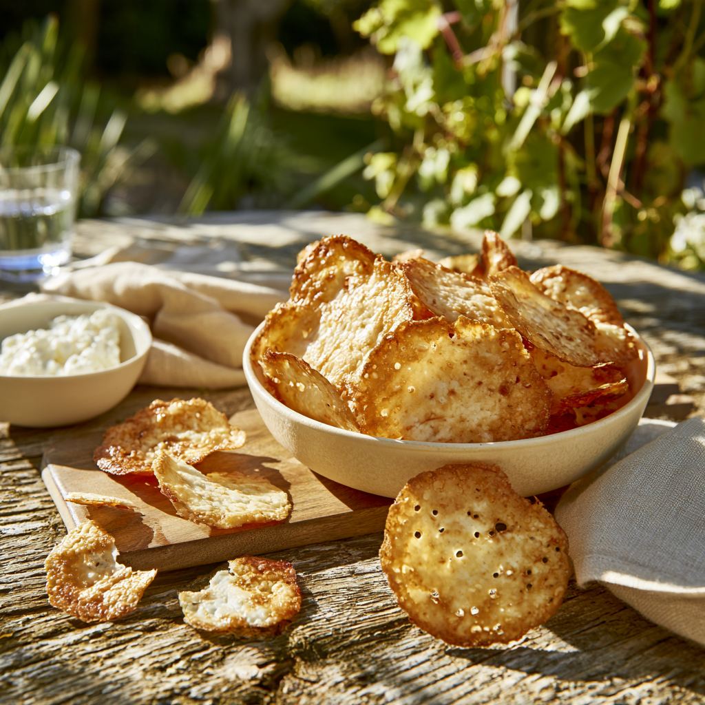 Cottage Cheese Chips Recipe