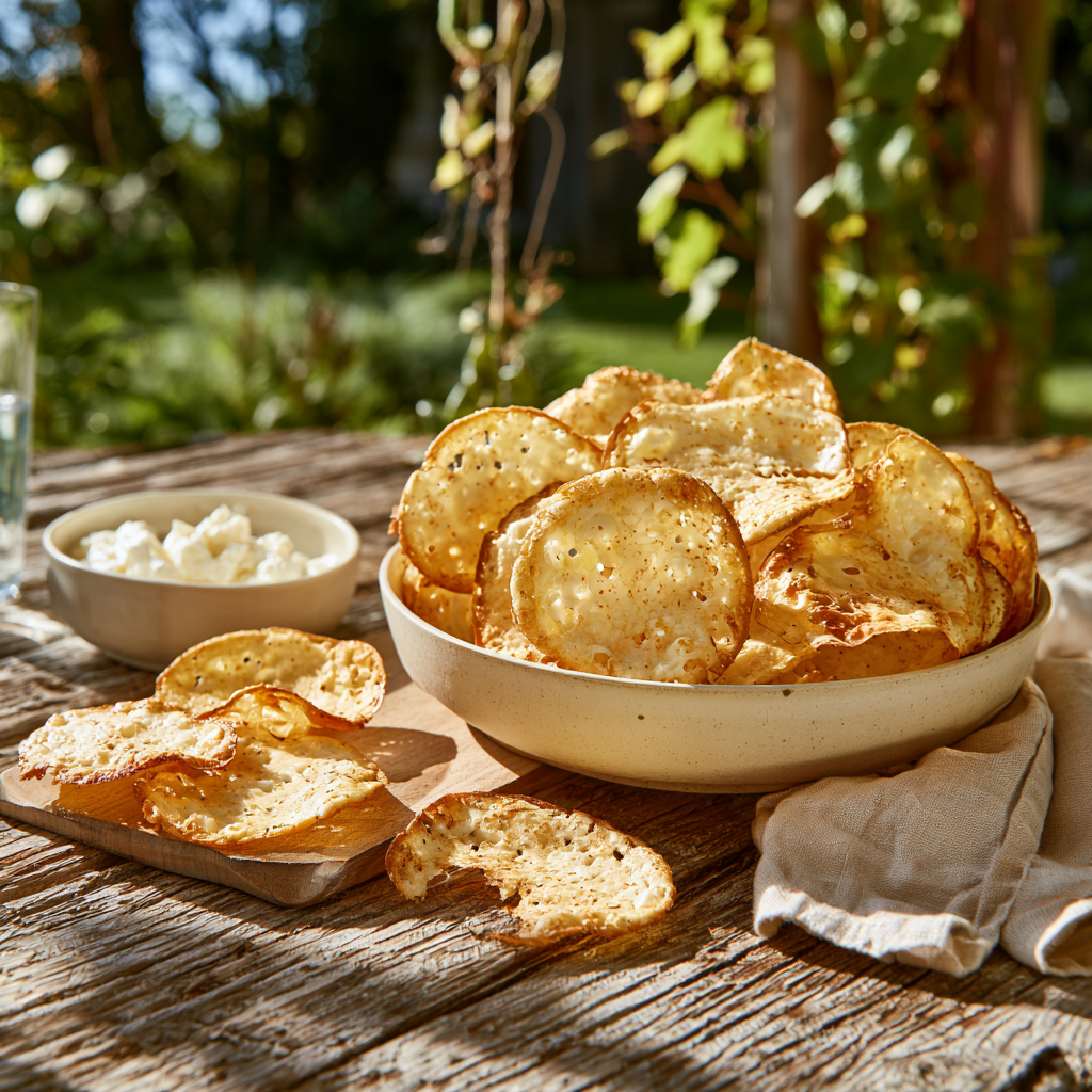 Cottage Cheese Chips Recipe
