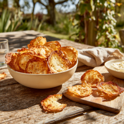 Cottage Cheese Chips Recipe