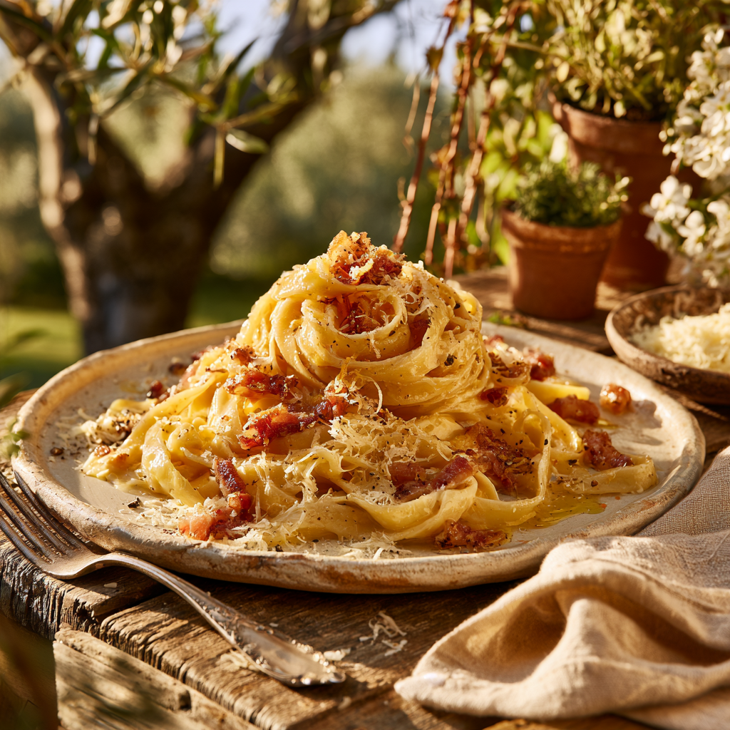 Fettuccine Carbonara