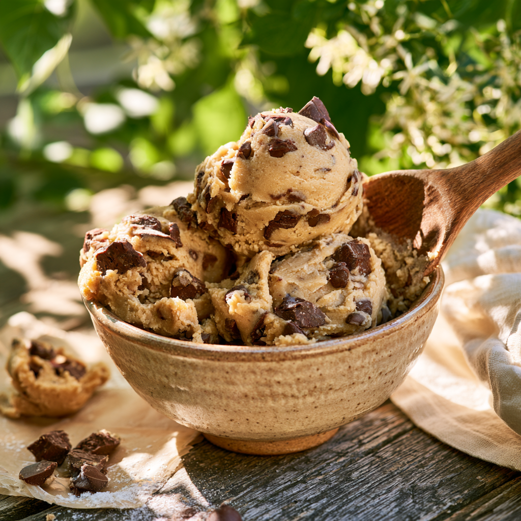 chocolate chip cookie dough