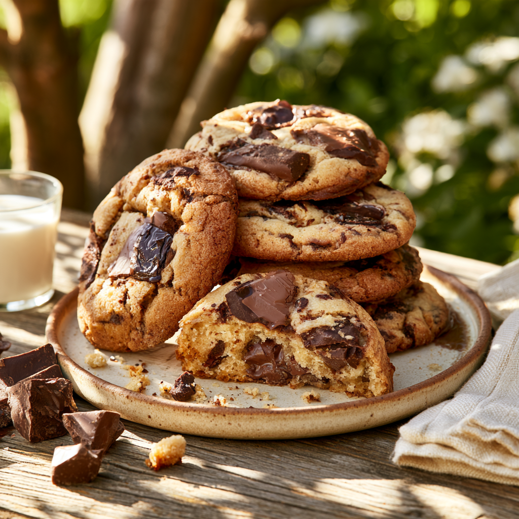 Choc Chunk Biscuits Recipe