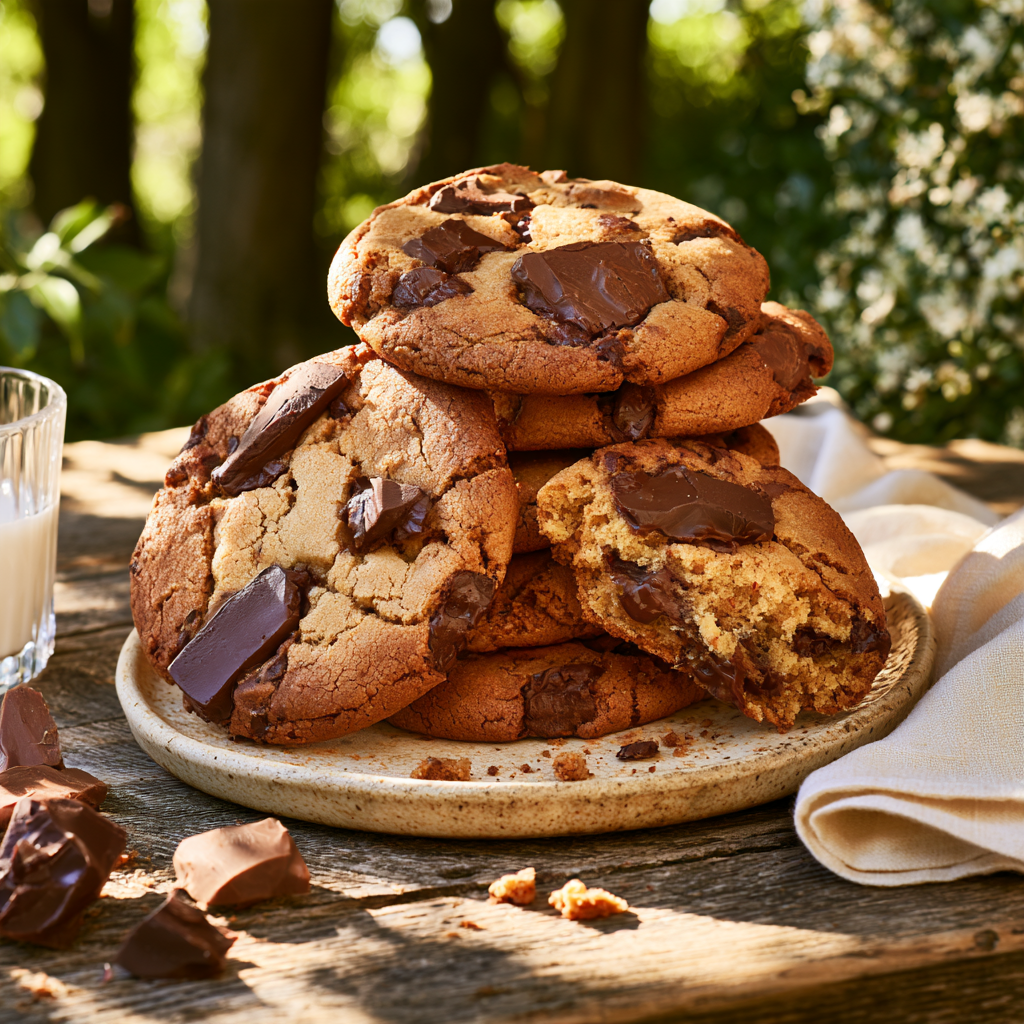 Choc Chunk Biscuits Recipe