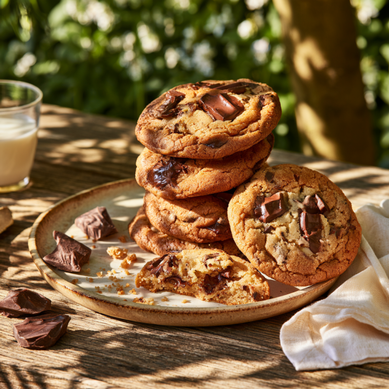 Choc Chunk Biscuits Recipe