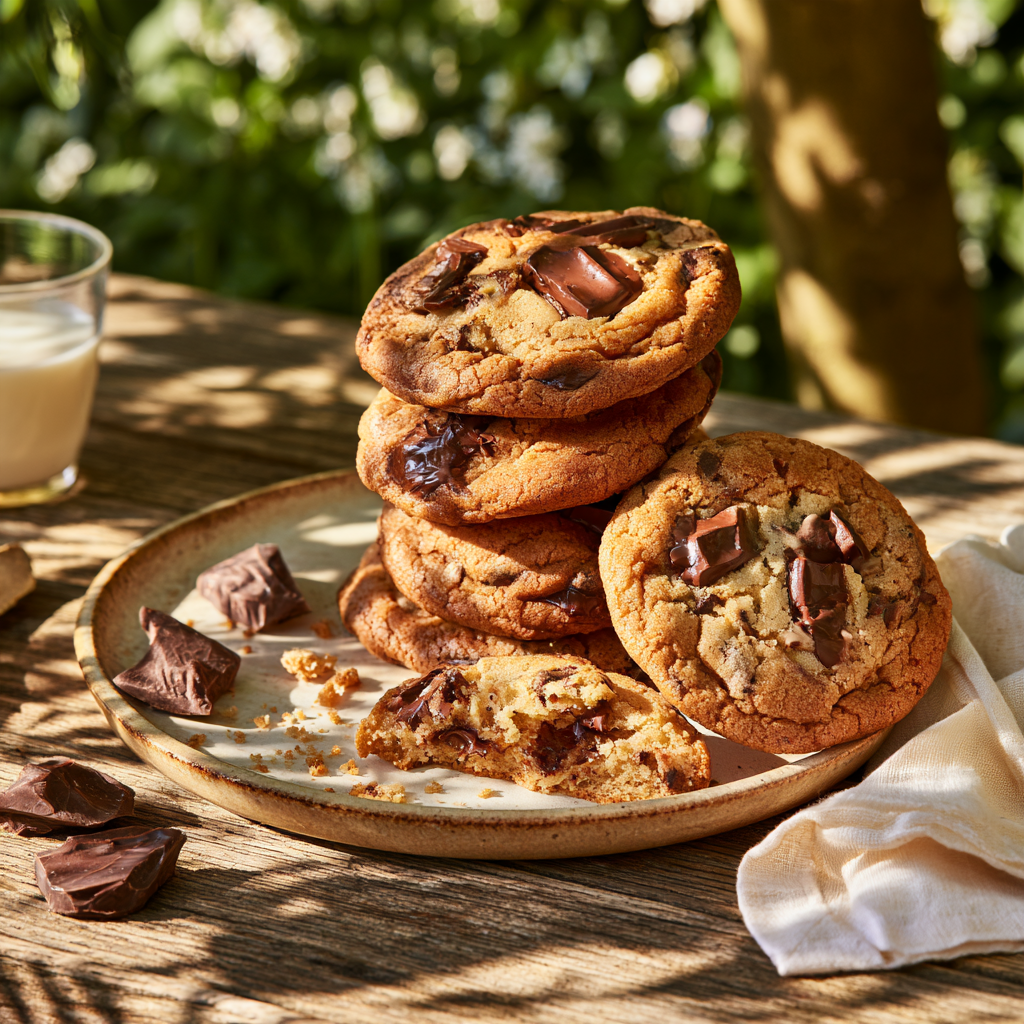 Choc Chunk Biscuits Recipe