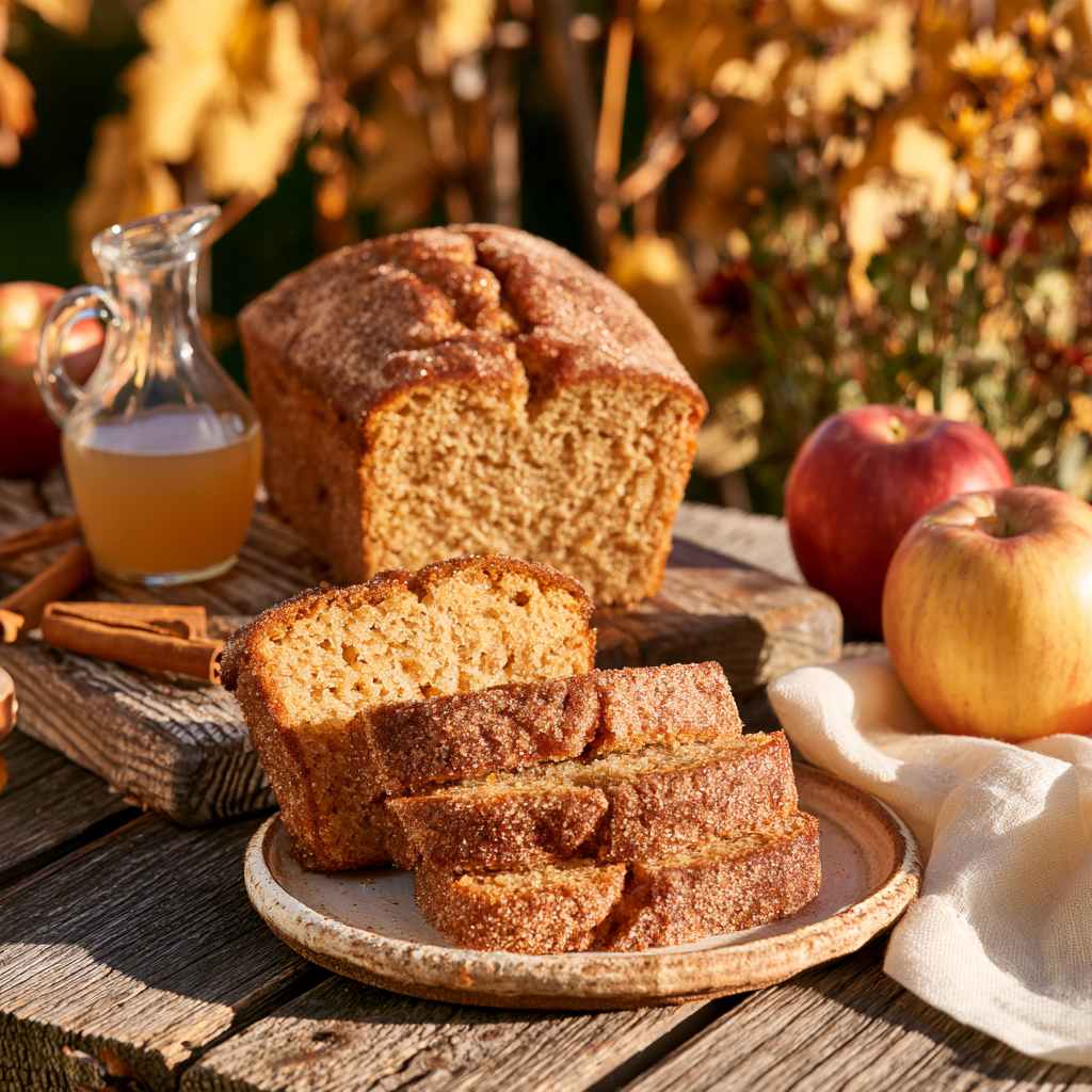 Apple Cider Donut Loaf