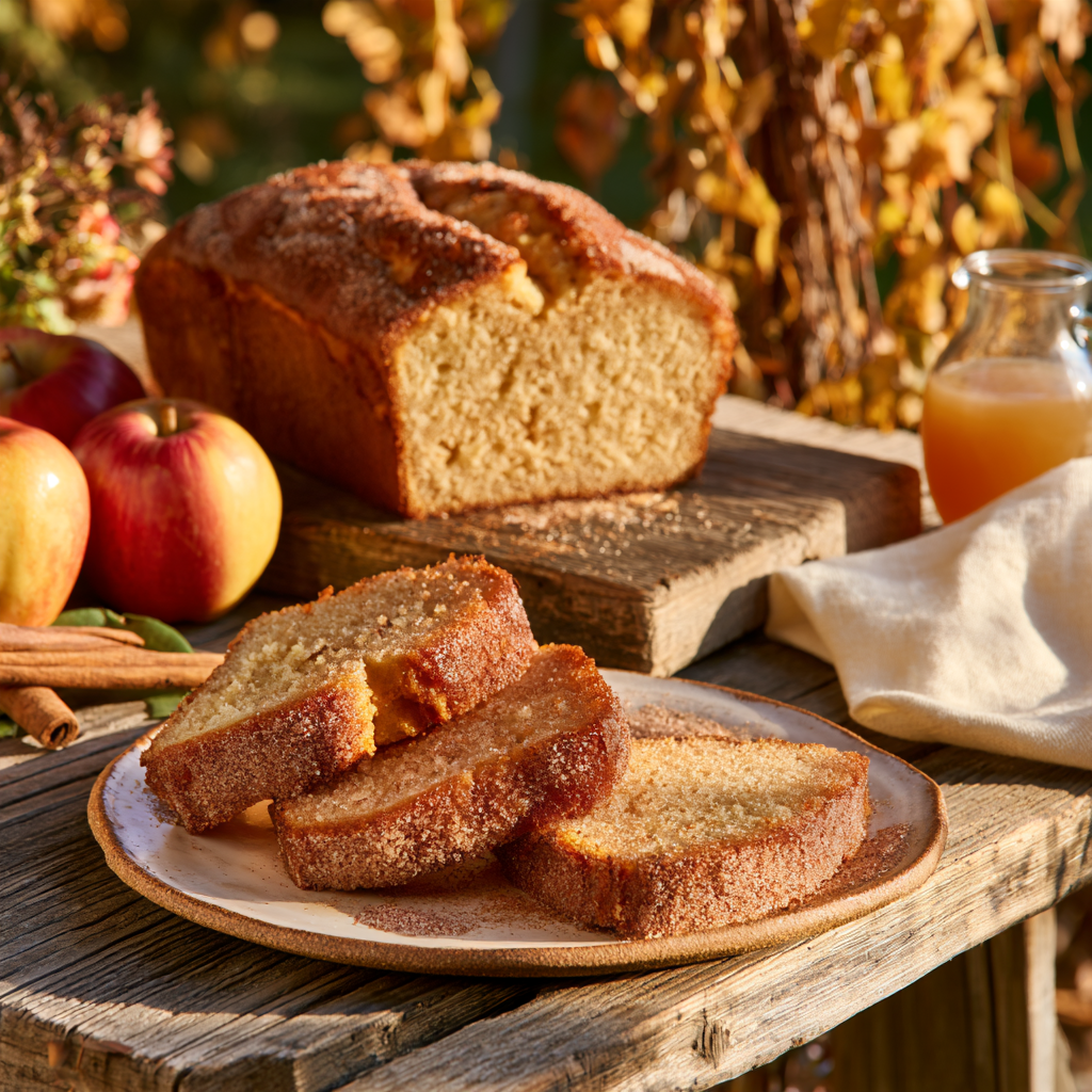 Apple Cider Donut Loaf