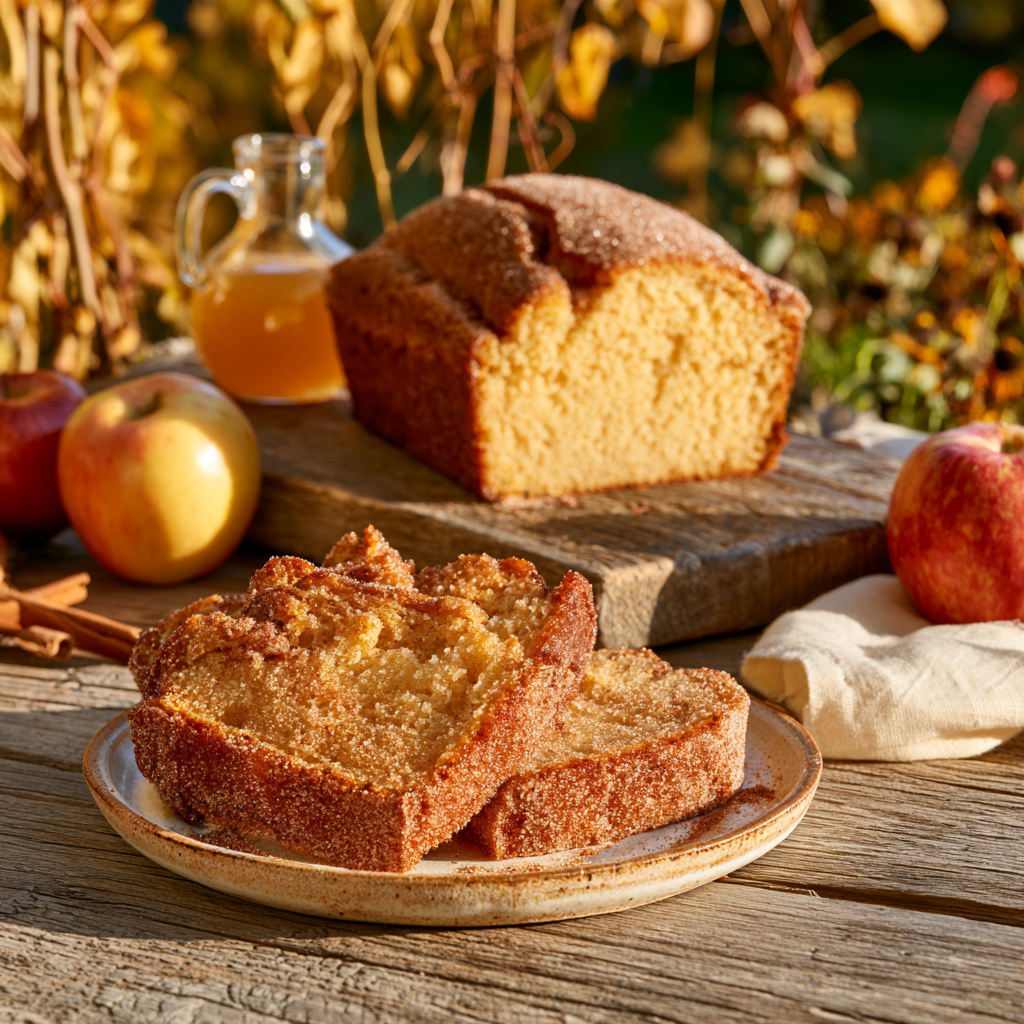 Apple Cider Donut Loaf
