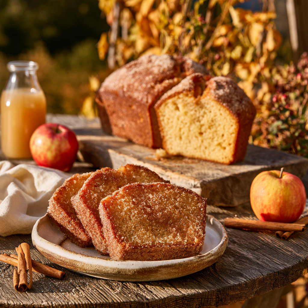 Apple Cider Donut Loaf
