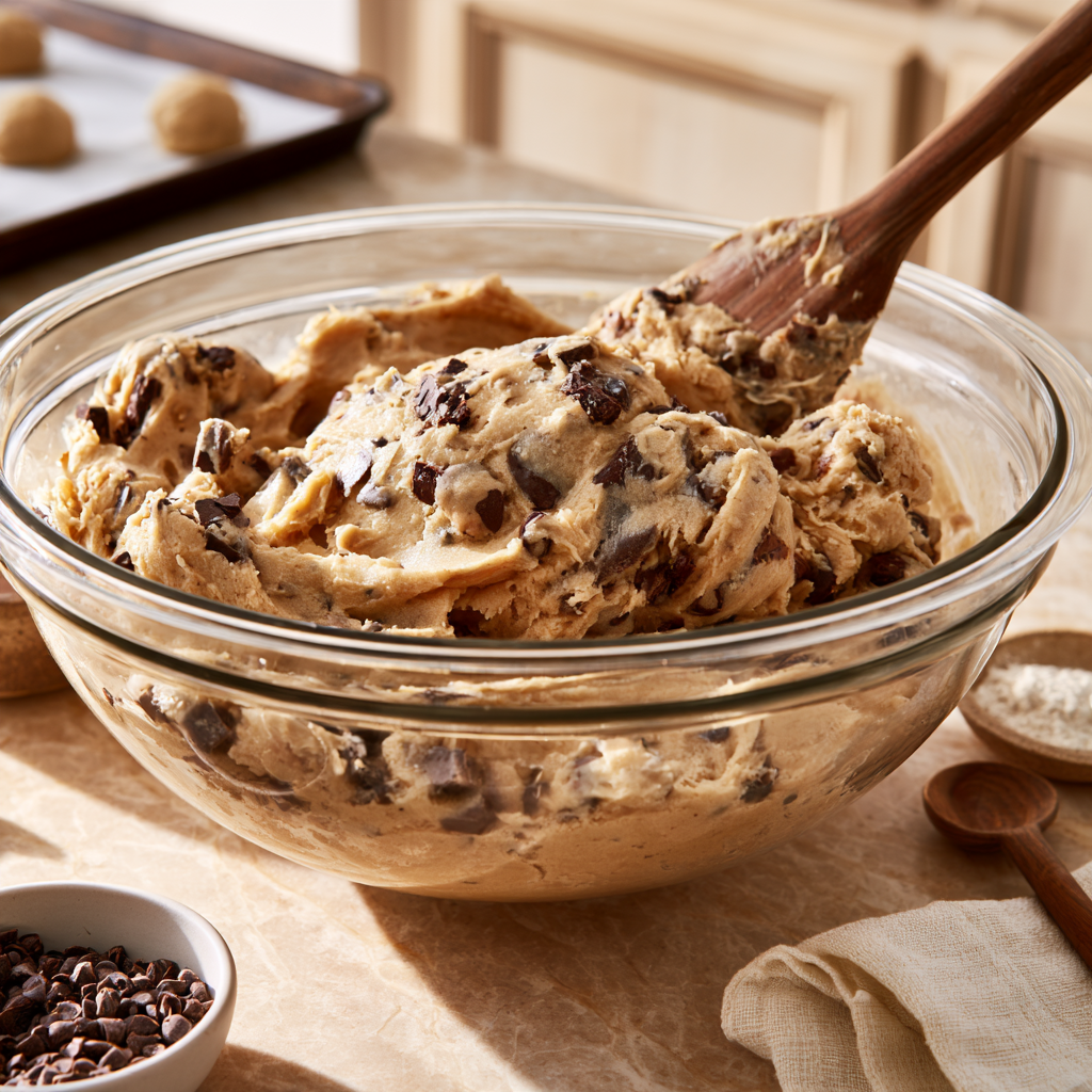 chocolate chip cookie dough