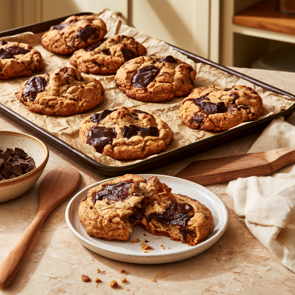 Choc Chunk Biscuits Recipe